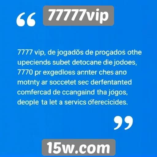 Opiniões de jogadores sobre 77777vip