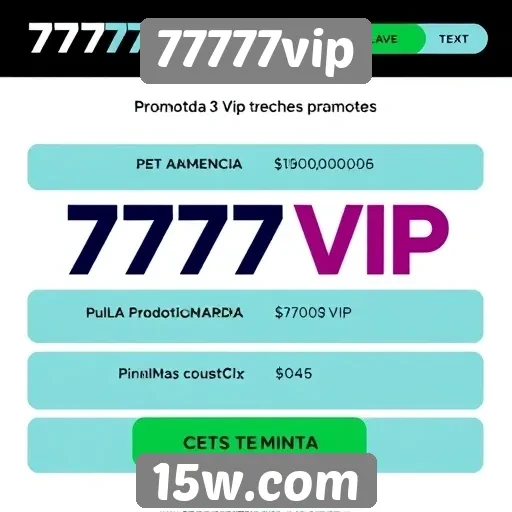 Comparação das promoções oferecidas pelo 77777vip